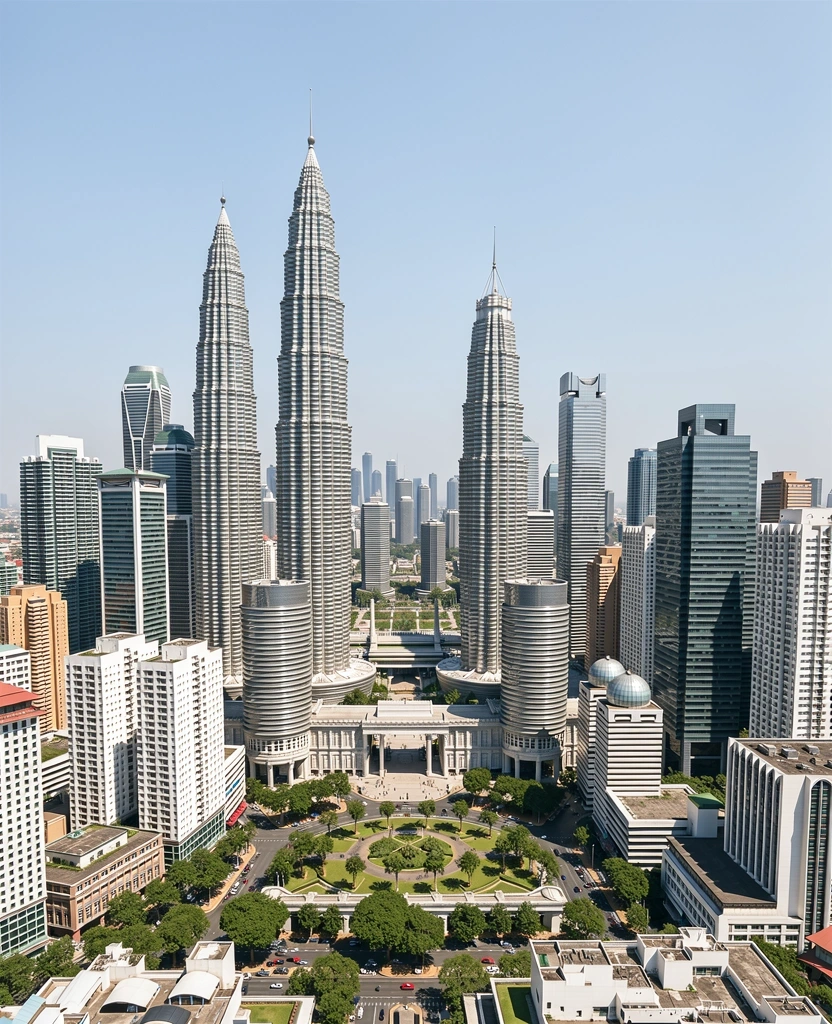 Kuala Lumpur urban landscape